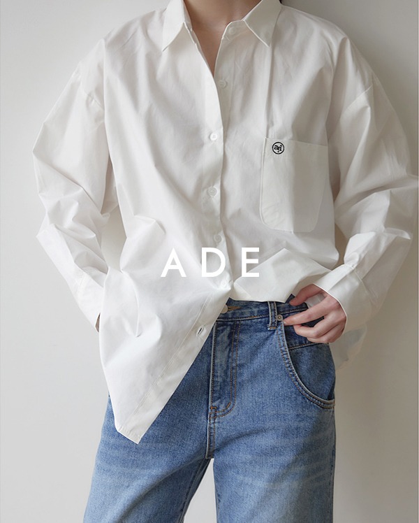 new ade over-fit cotton shirts