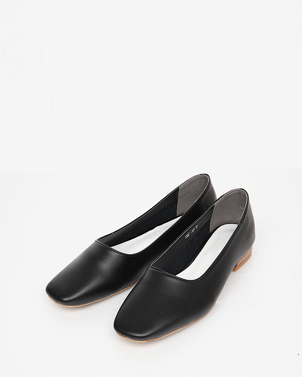 wooden trendy flat shoes (225-250)