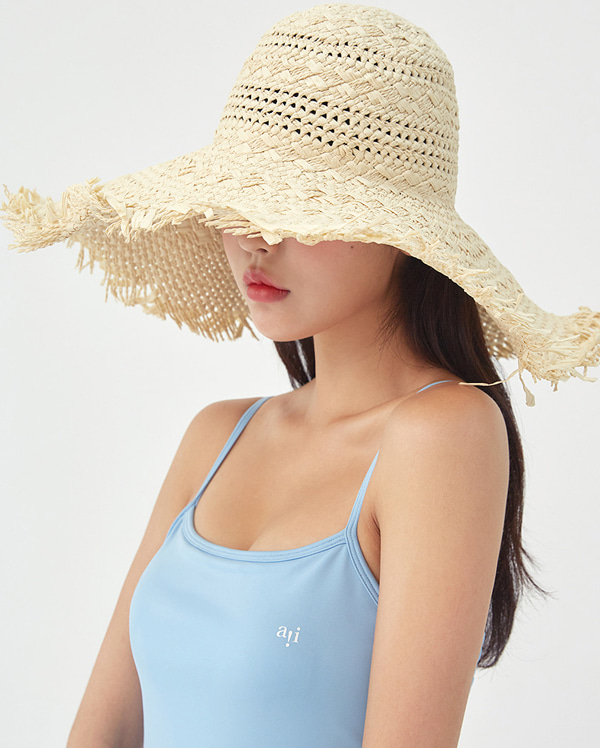 summer raffia straw hat