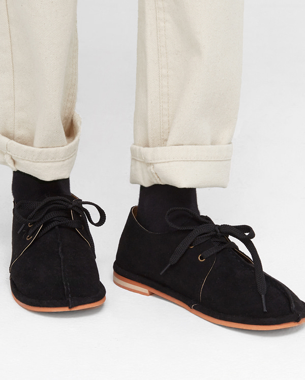 staying suede ribbon loafer (230-250)