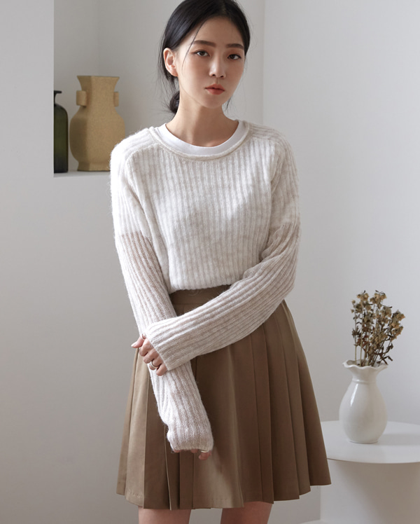 color ring knit