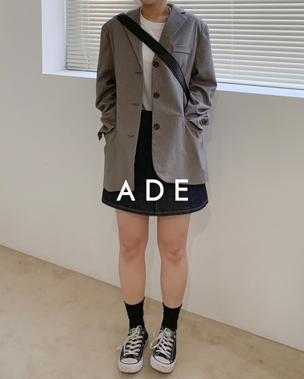 selvedge mini denim skirt (s, m, l)