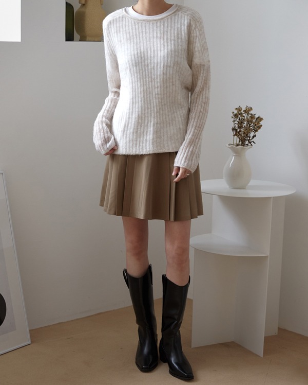 color ring knit