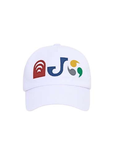【AJO AJOBYAJO】24SS★ [PBA] AJO Pictogram Applique Cap PBA] AJO Pictogram Nylon Applique Cap [BLACK] - AJOBYAJO