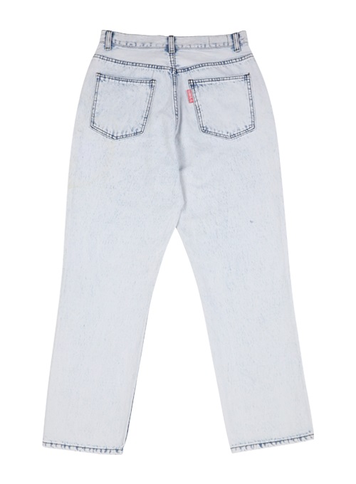 Snow Washed Jeans [White]