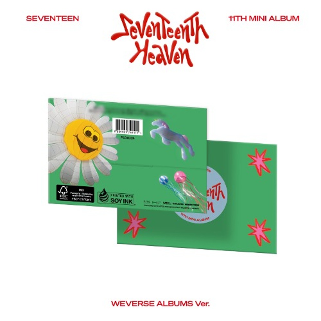 세븐틴 (SEVENTEEN) - 미니앨범 11집 [SEVENTEENTH HEAVEN] (Weverse Albums ver.)