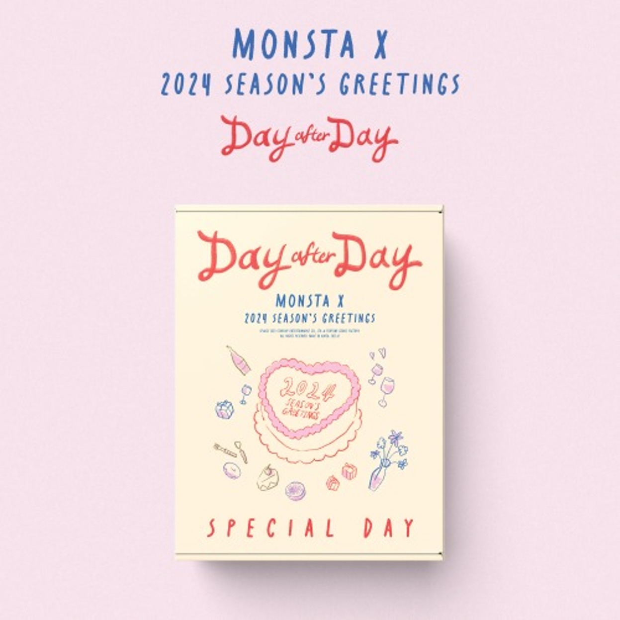 몬스타엑스 (MONSTA X) - 2024 시즌그리팅 [Day after Day] (SPECIAL DAY ver.)