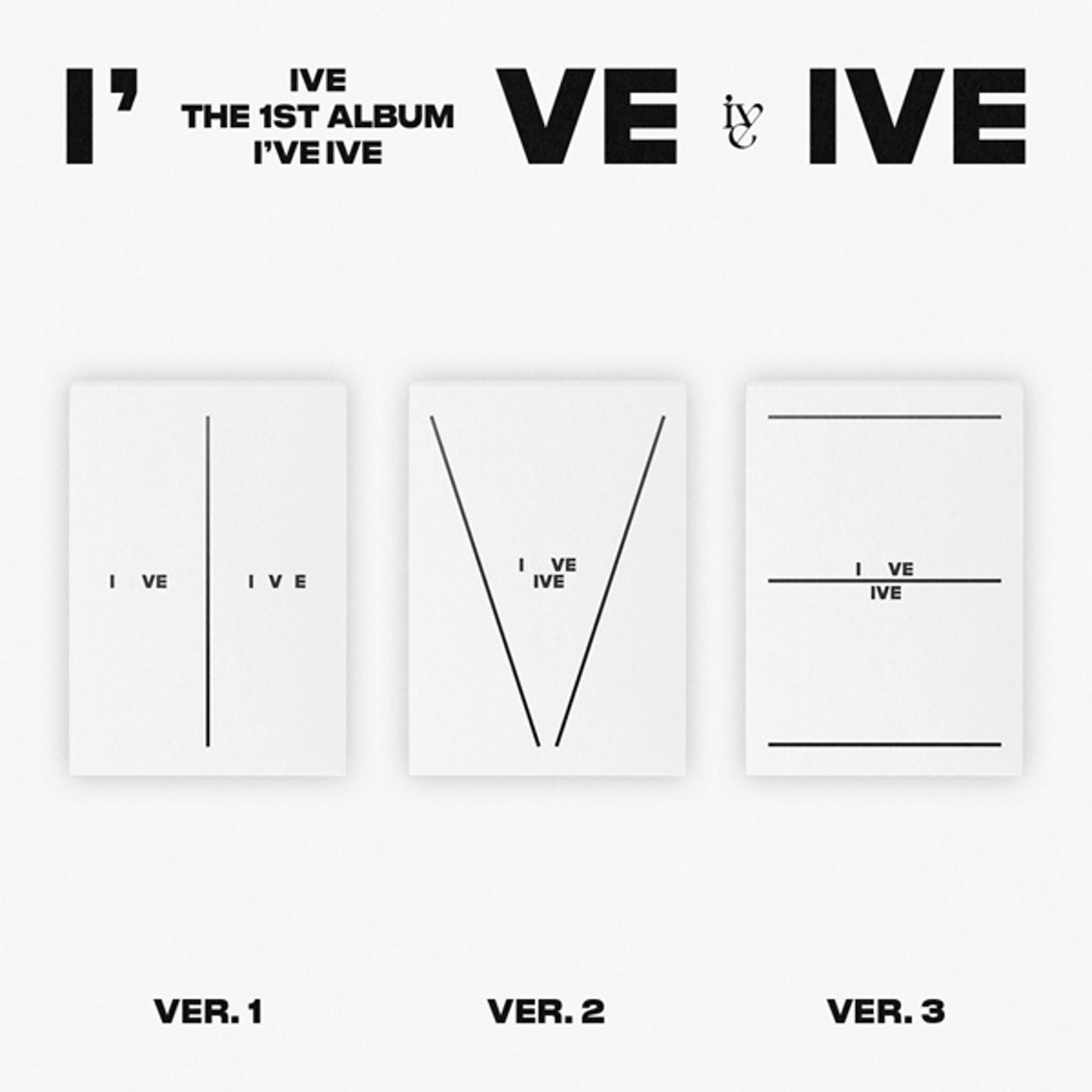 아이브 (IVE) - 정규앨범 1집 [I&#039;ve IVE] (랜덤버전)