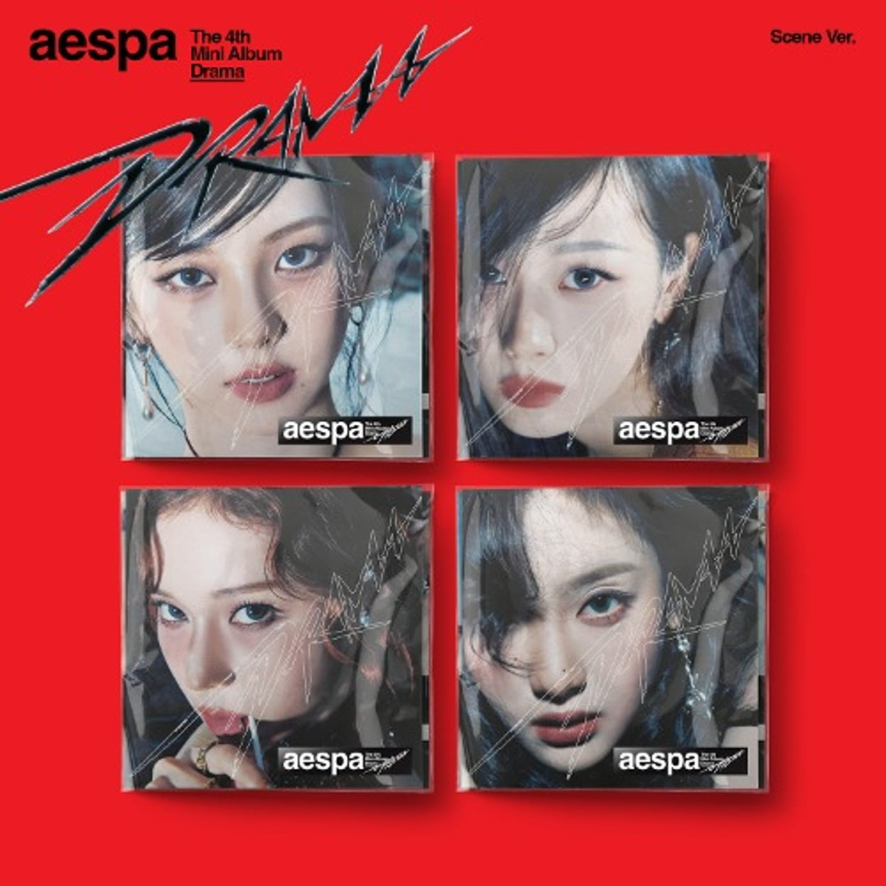 에스파(aespa) 미니앨범 4집 [Drama] (Scene Ver.)