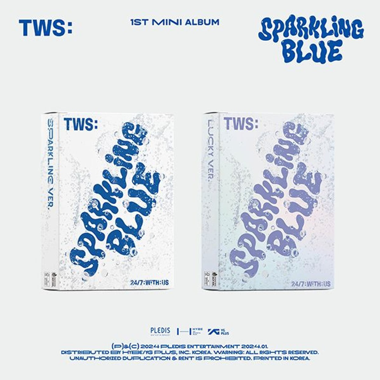 투어스 (TWS) - 미니앨범 1집 [Sparkling Blue] (랜덤버전)