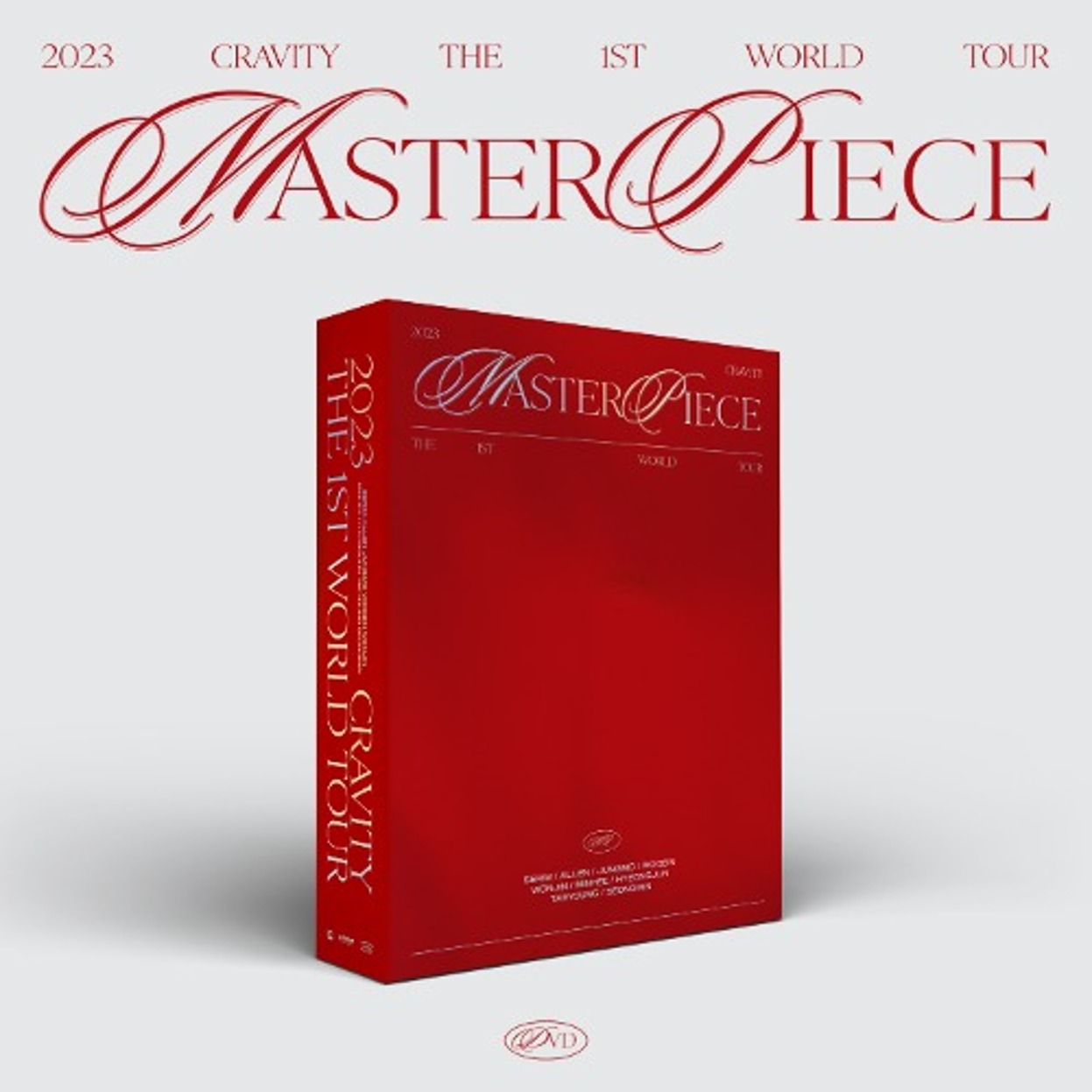 크래비티 (CRAVITY) - 2023 CRAVITY THE 1ST WORLD TOUR ‘MASTERPIECE’ DVD