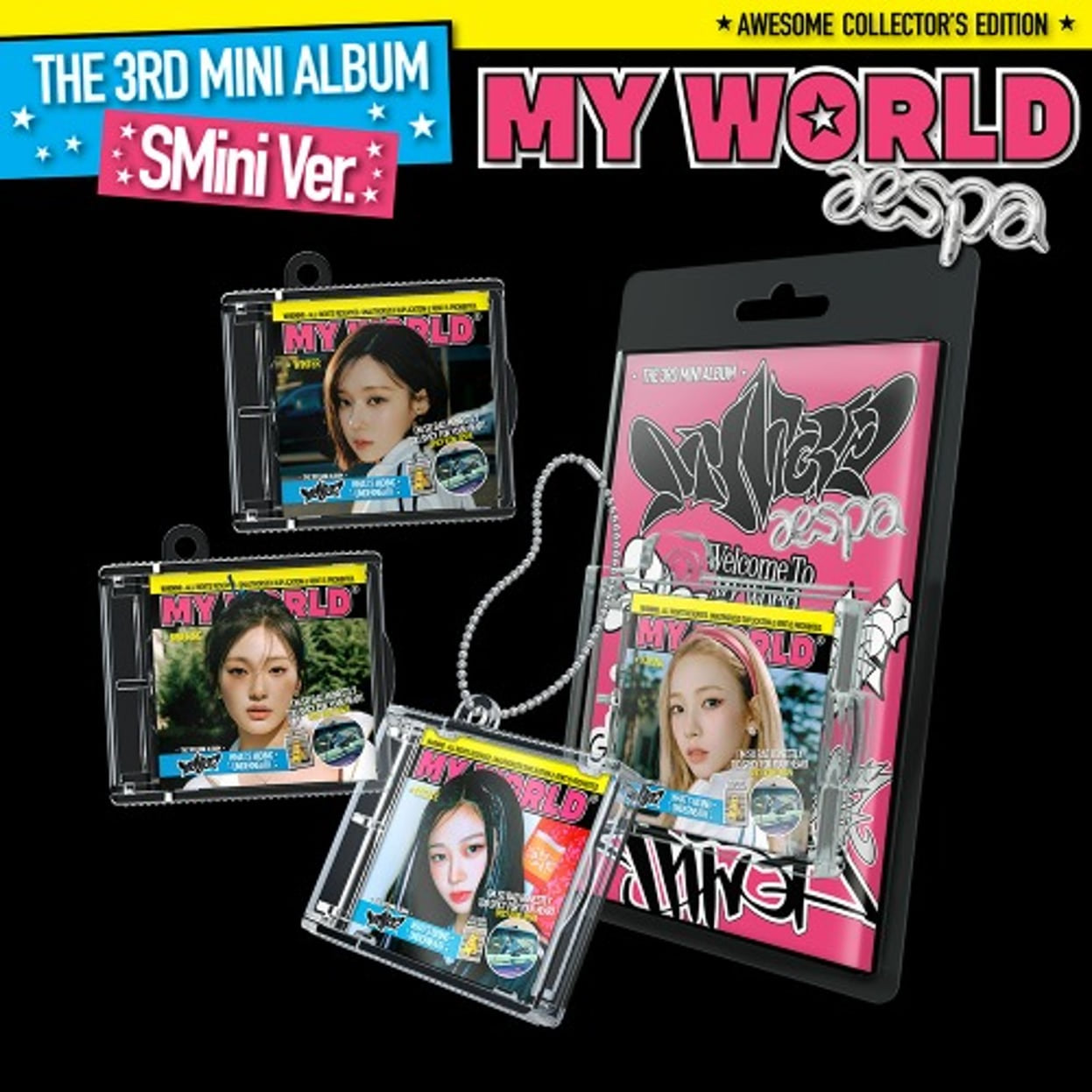 Aespa - 3rd mini album [MY WORLD] (SMini Ver.)