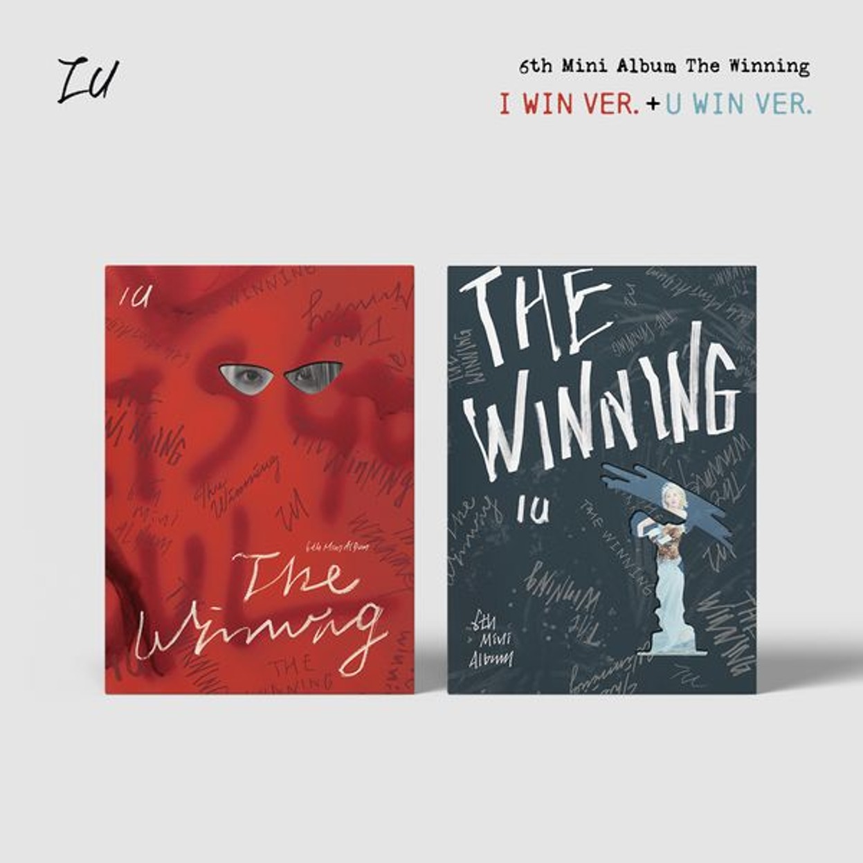 [세트상품] 아이유 (IU) - 미니앨범 6집 [The Winning] (I WIN Ver. + U WIN Ver.)
