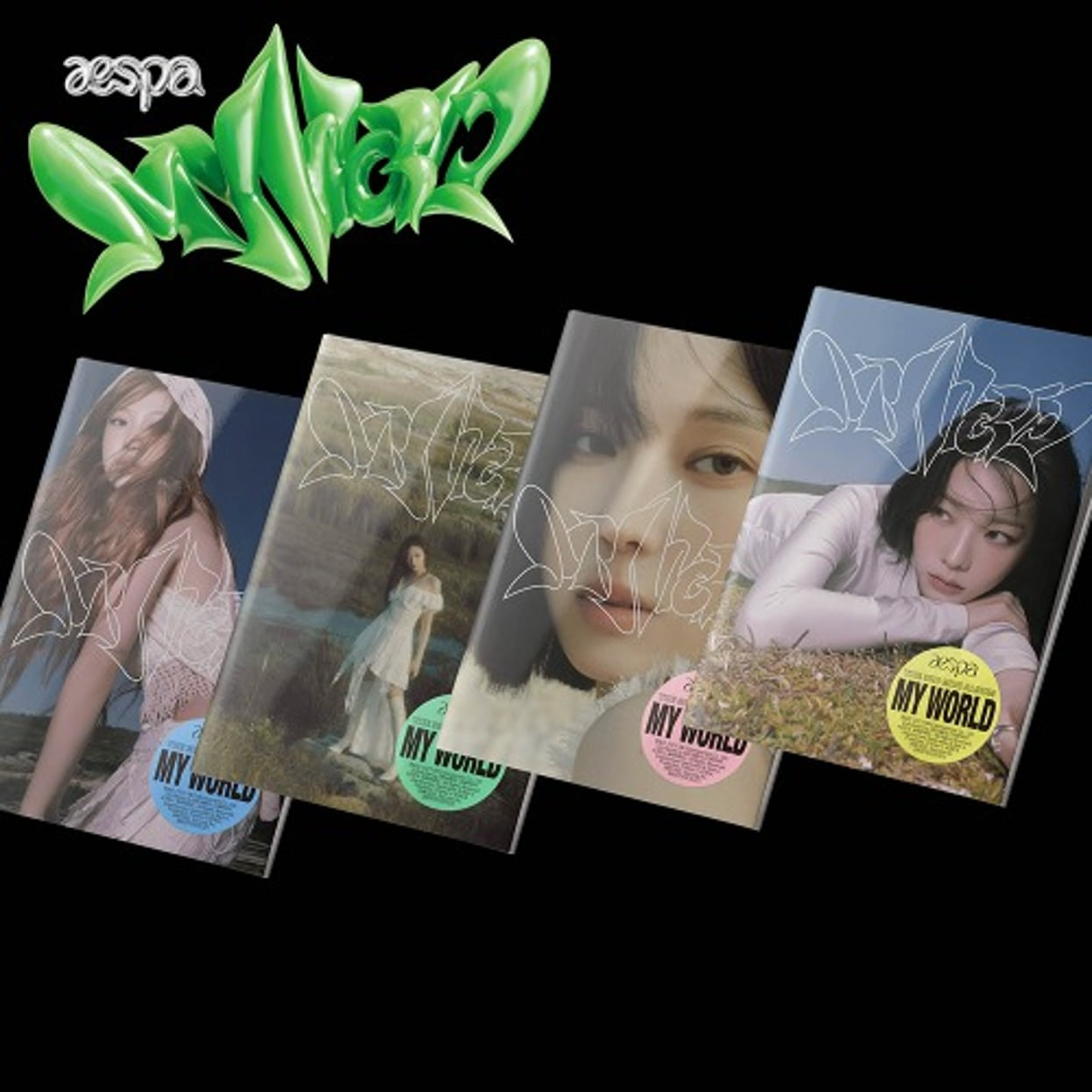 에스파(aespa) - 미니앨범 3집 [MY WORLD] (Intro Ver.)