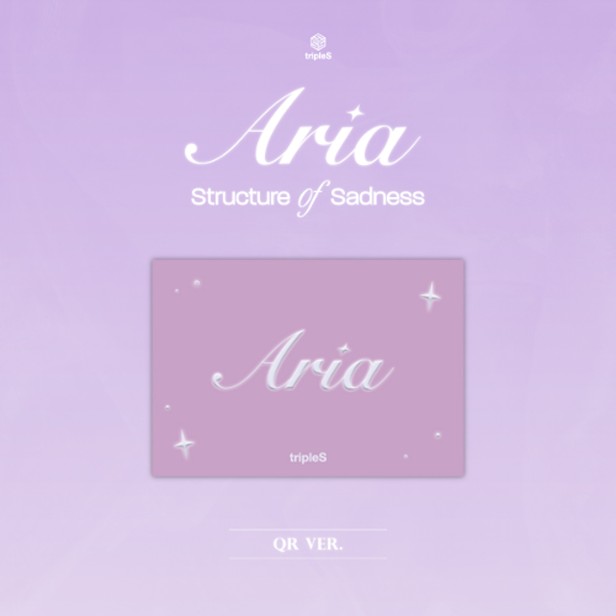 トリプルエス (tripleS) - シングルアルバム [Aria] ] (QR ver.)