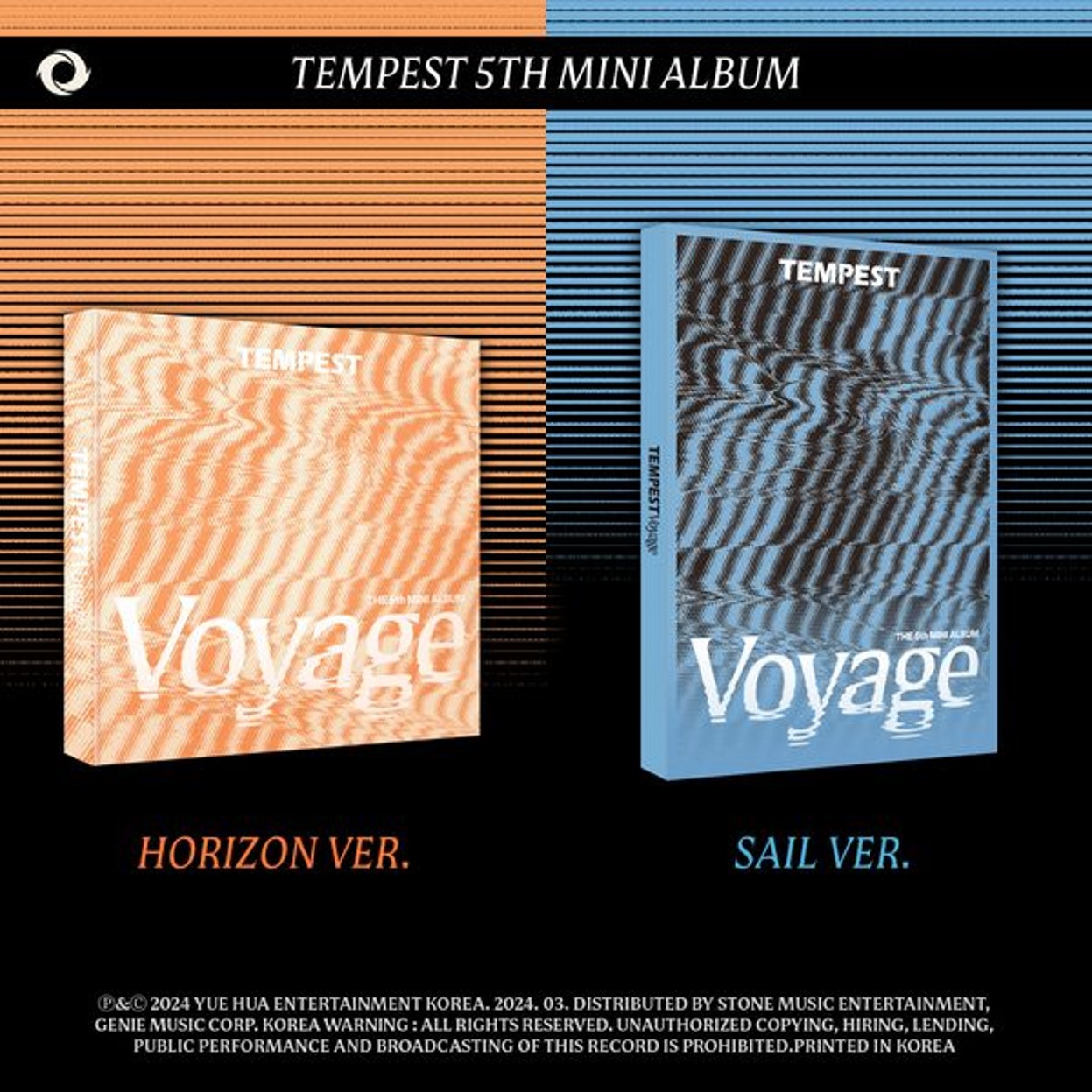 템페스트 (TEMPEST) - 미니앨범 5집 [TEMPEST Voyage] (랜덤버전)