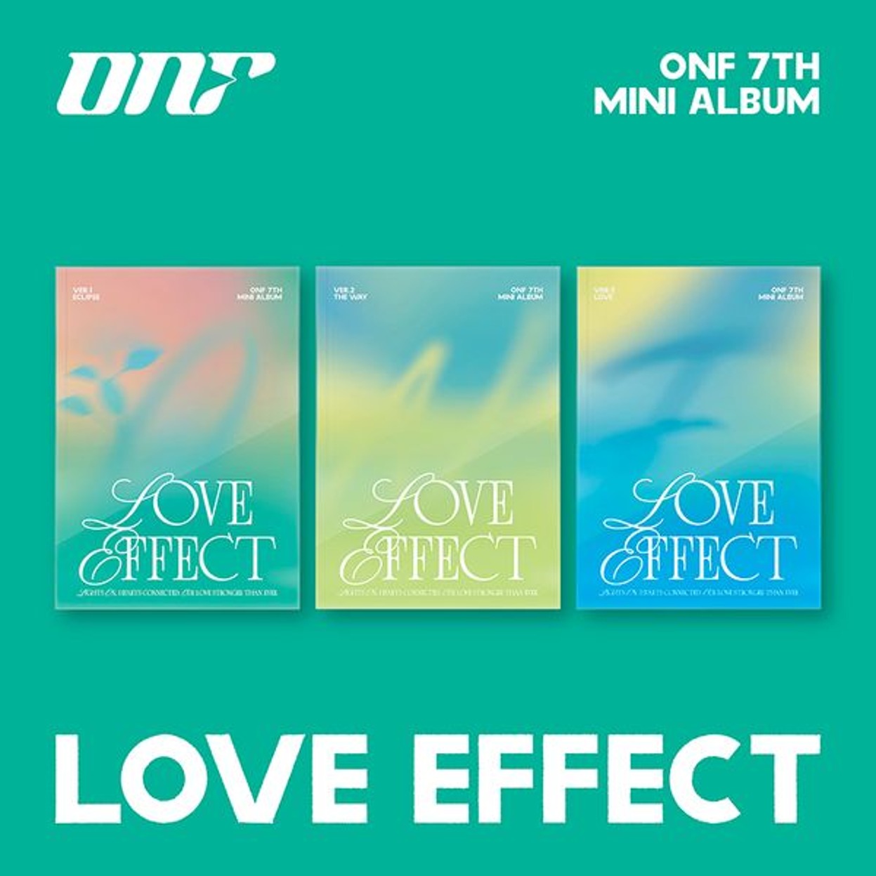 온앤오프 (ONF) - 미니앨범 7집 [LOVE EFFECT] (랜덤버전)