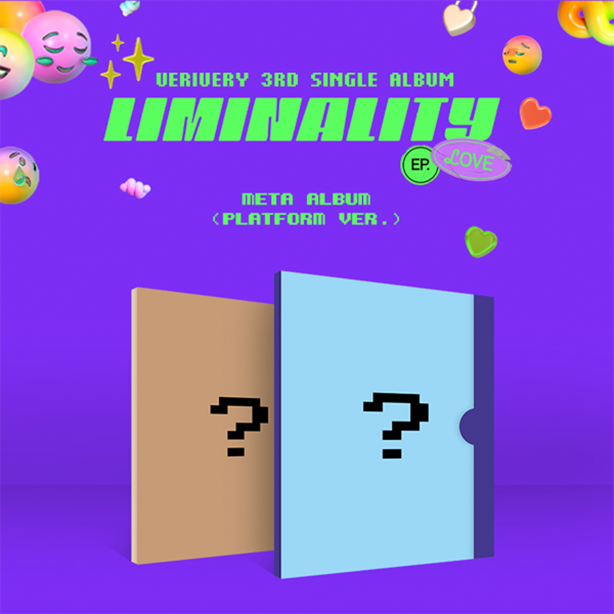 베리베리 (VERIVERY) - 싱글앨범 3집 [Liminality - EP.LOVE] (PLATFORM VER.) [랜덤버전]