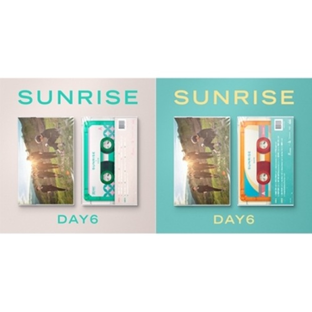 デイシックス（DAY6） - 正規アルバム 2ndアルバム [SUNRISE] （カセットテープ） （ランダムバージョン）