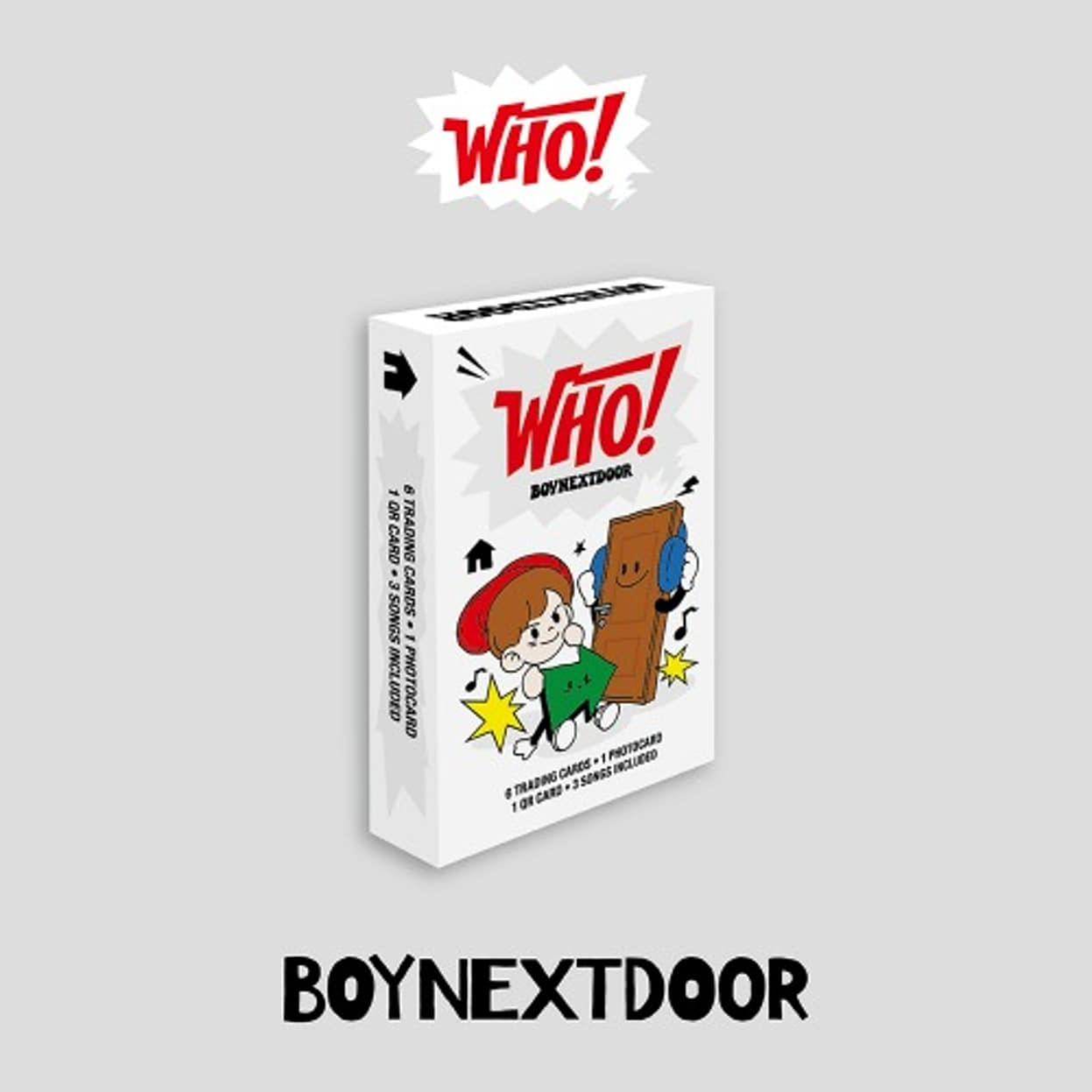 ボーイネクストドア(BOYNEXTDOOR) - 1st Single [WHO!] (Weverse Albums ver.)