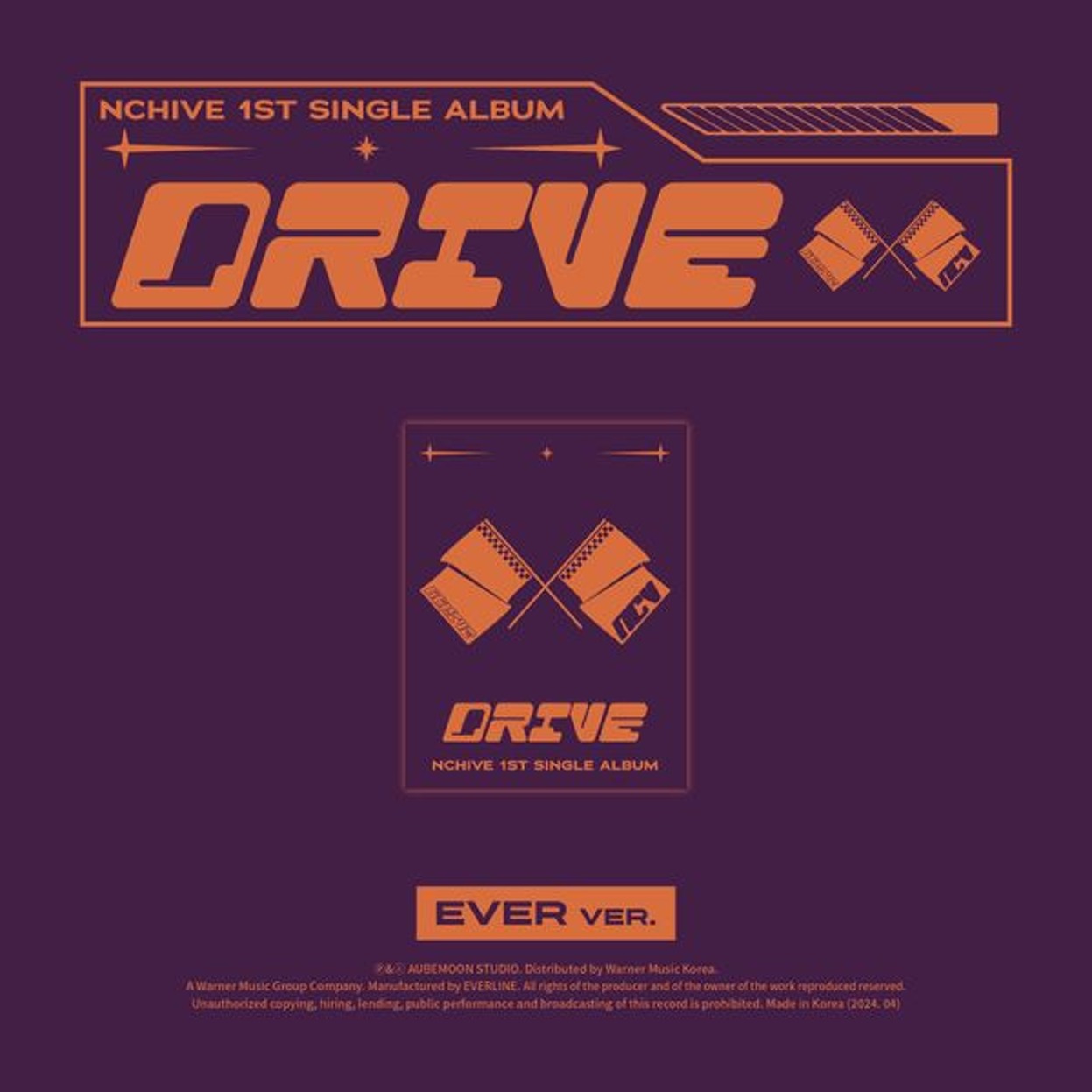 엔카이브 (NCHIVE) - 싱글앨범 1집 [Drive] (EVER MUSIC ALBUM Ver.)