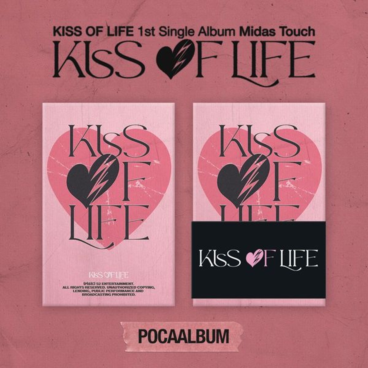 키스 오브 라이프 (KISS OF LIFE) - 글앨범 1집 [Midas Touch] (POCA ALBUM)