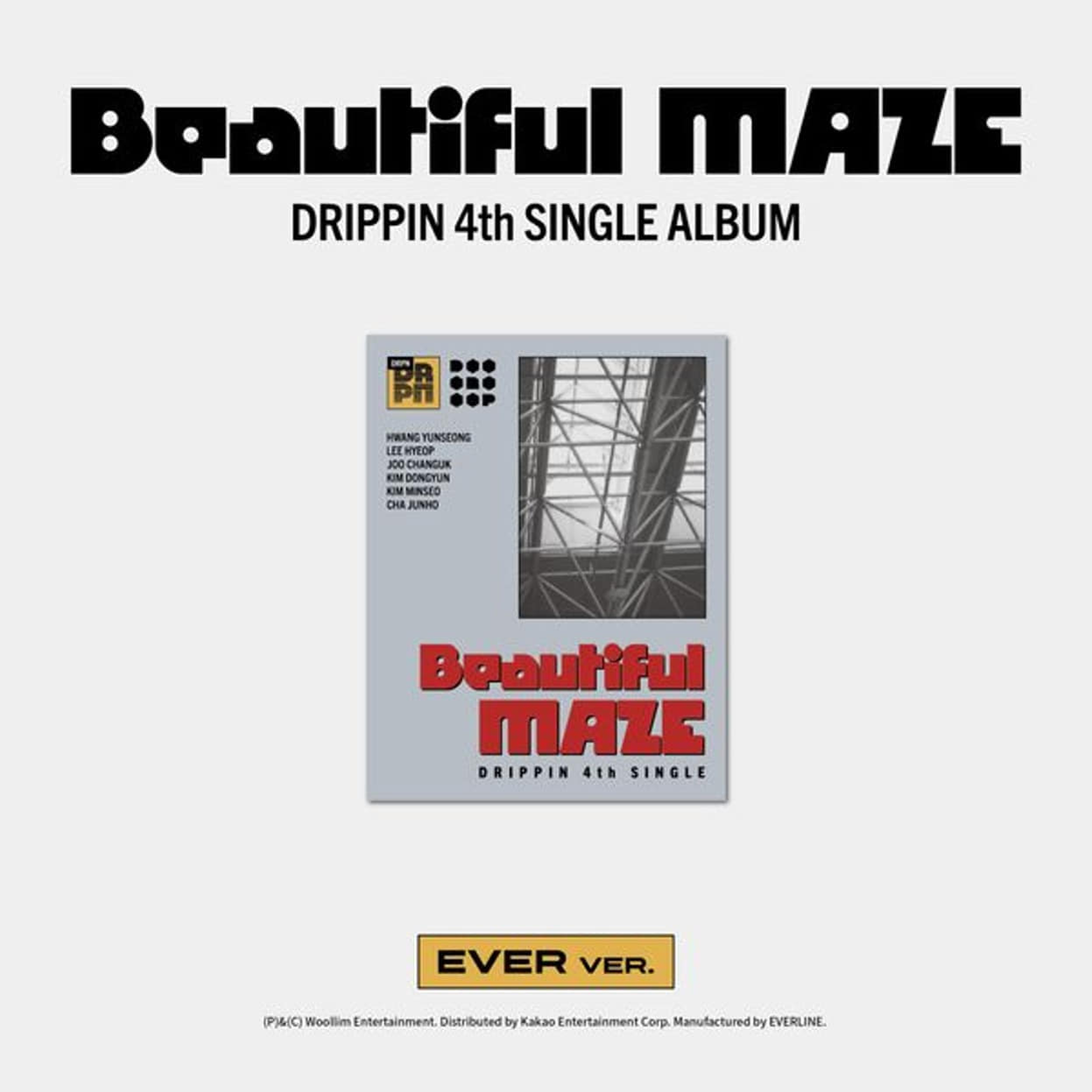 드리핀 (DRIPPIN) - 싱글앨범 4집 [Beautiful MAZE] (EVER Ver.)