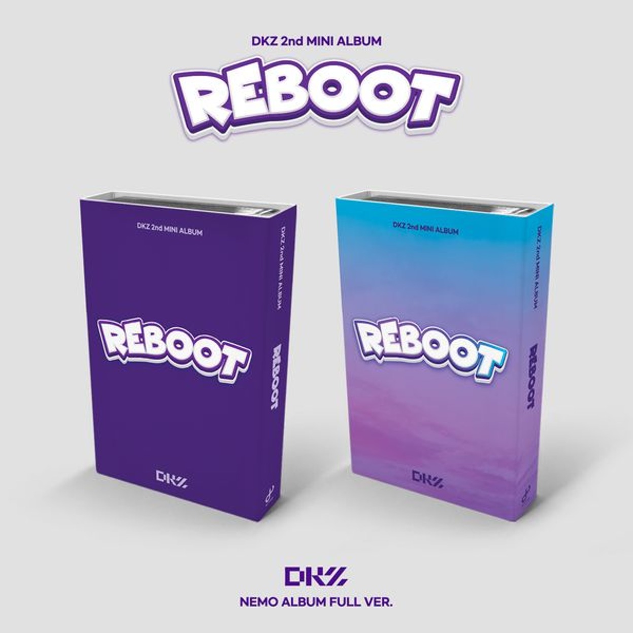 디케이지 (DKZ) - 미니앨범 2집 [REBOOT] (SMART ALBUM Ver.) (NEMO) (Random Ver.)