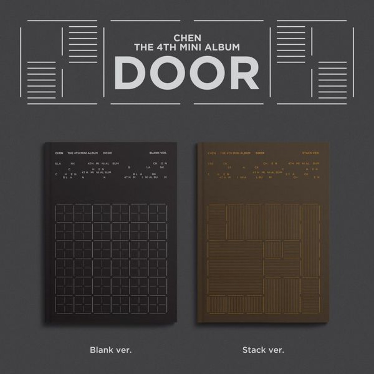 チェン(CHEN) - ミニアルバム4集 [DOOR] (ランダムバー)