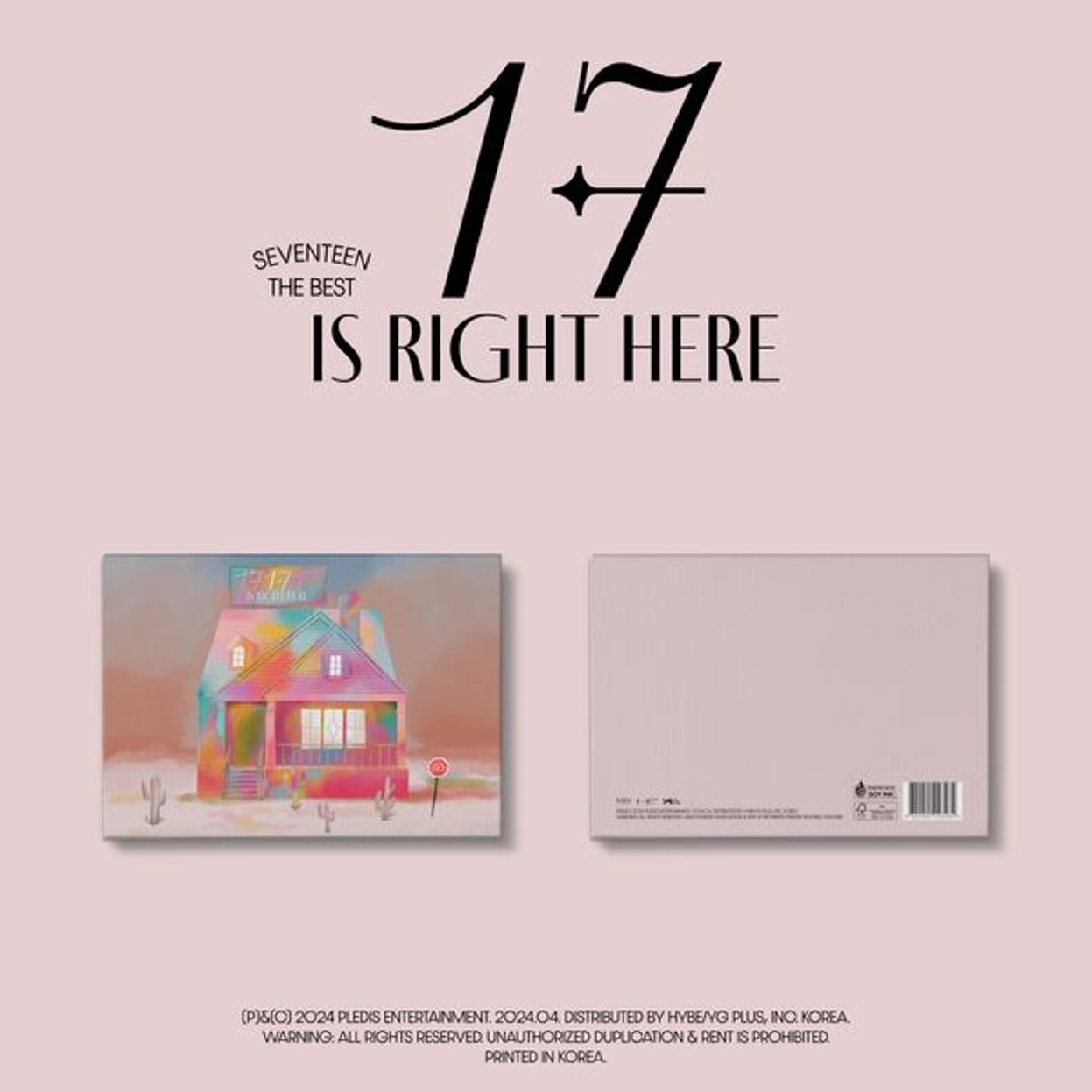 세븐틴 (SEVENTEEN) - 베스트 앨범 [17 IS RIGHT HERE] (Deluxe Ver.)
