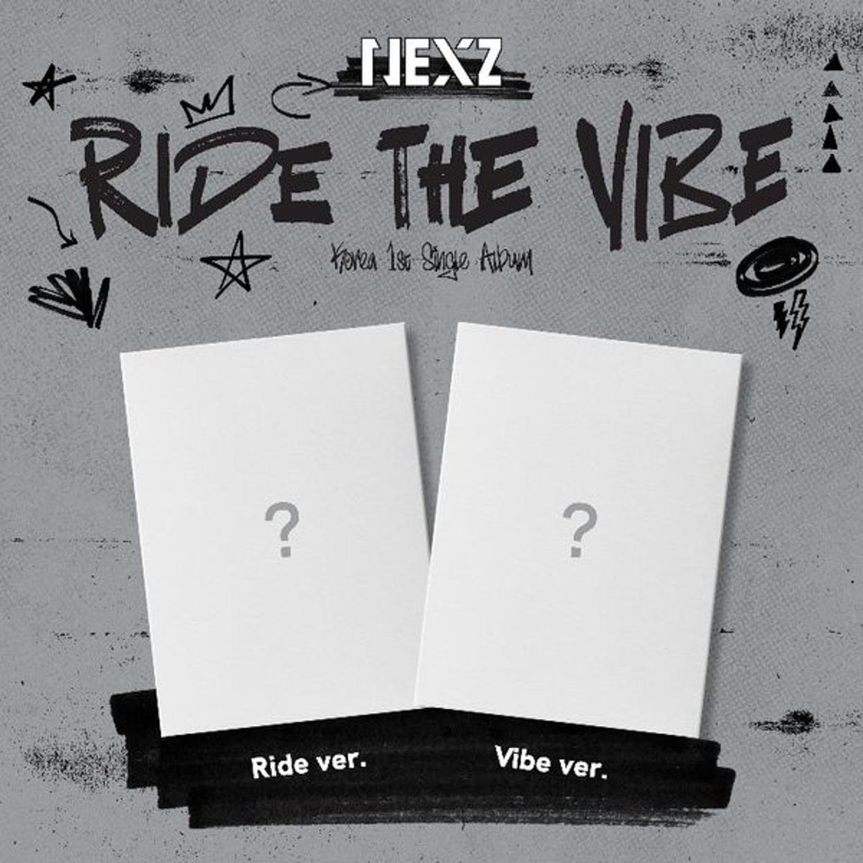 ネクスジー(NEXZ) - シングルアルバム 1集 [Ride the Vibe] (ランダムバージョン)