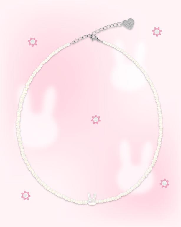 BUNNY PEARL NECKLACE