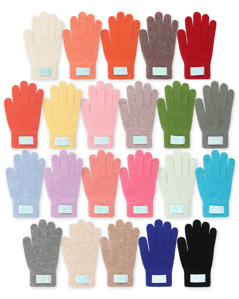 CUPID KNIT WOOL TOUCH GLOVES (22colors)