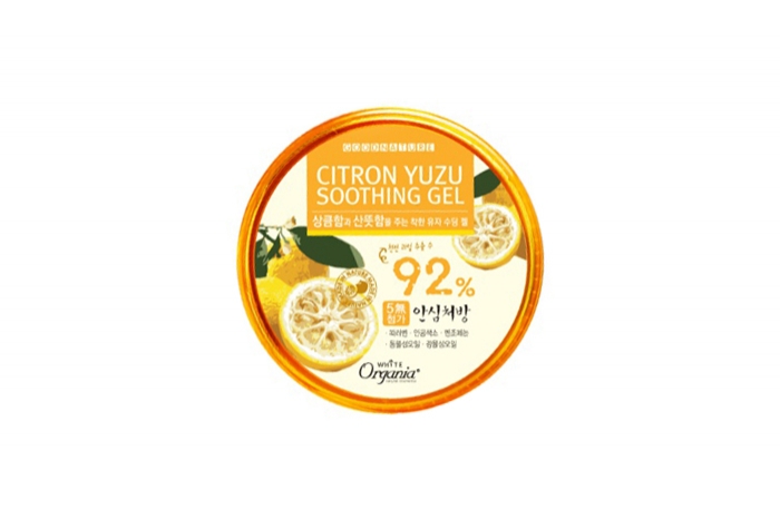 ORGANIA Refreshing and brightness good nature citron yuzu soothing gel 300gWhite Organia 