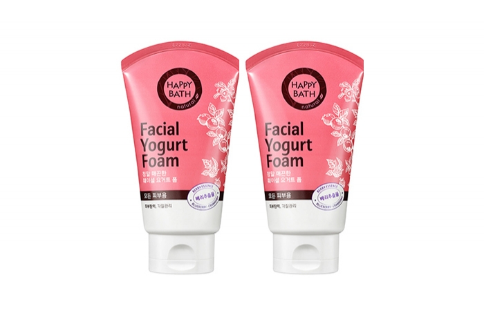HAPPY BATH Facial yogurt foam(Berry)