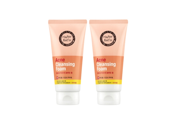 HAPPY BATH acne cleansing foam 1+1