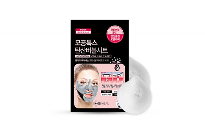 kosmetik korea, whitening ,myeongdong kosmetik, toko kosmetik korea,MEDIHEAL, MOGONGTOX  Soda Bubble Mask  