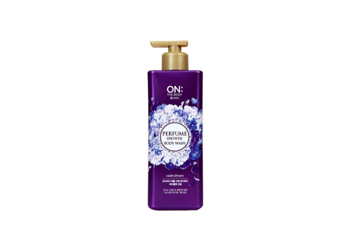 ON THE BODY perfume shower body wash violet dream