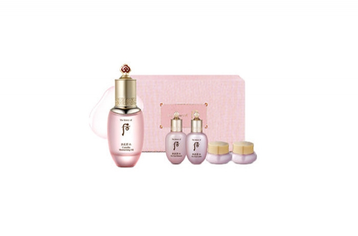 The History of Whoo Soo Yeon Camellia Moisturizing Oil Special Set