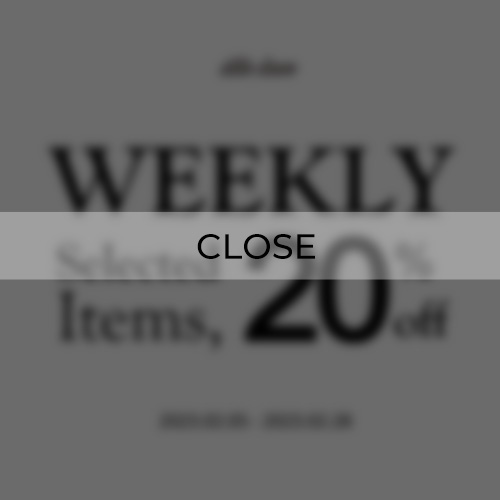 Weekly selected items, 20% off