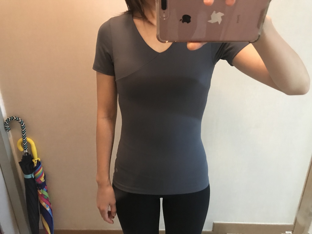 마른 55사이즈인데도 입어보니 너무 타이트해서 당황했어요. 뱃살이 없는 편인데도 타이 REVIEW - 안다르