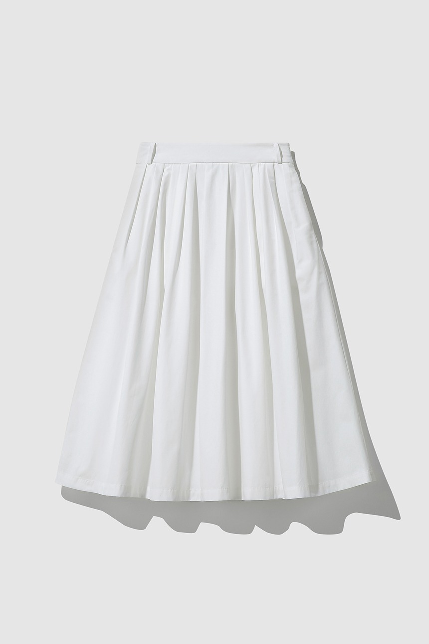 BOROMWAT Flared skirt (Ivory)