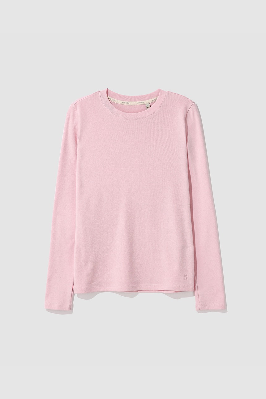 [4/19 예약배송]BICERIN Basic T-shirts (Light pink)