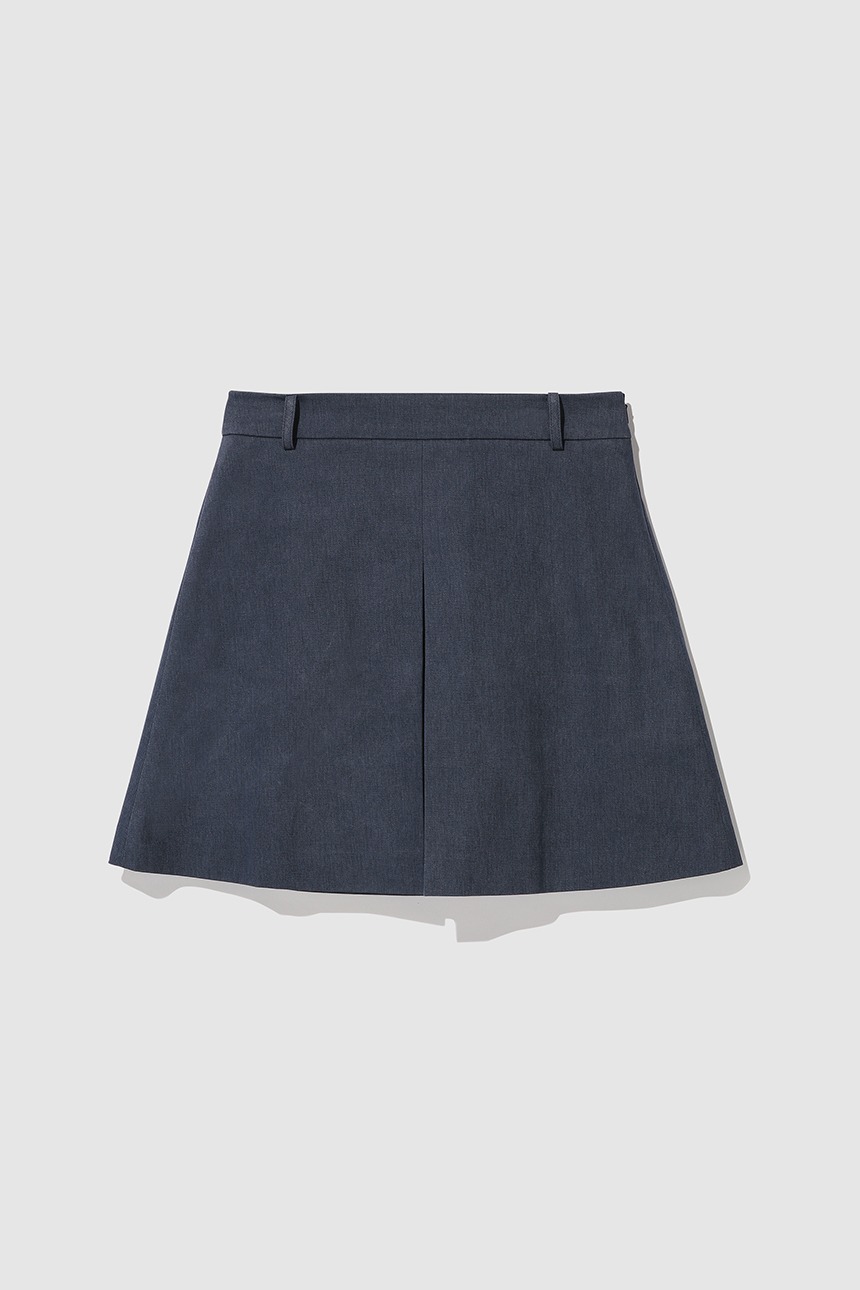 MAILI A-line skirt (Scratch navy)