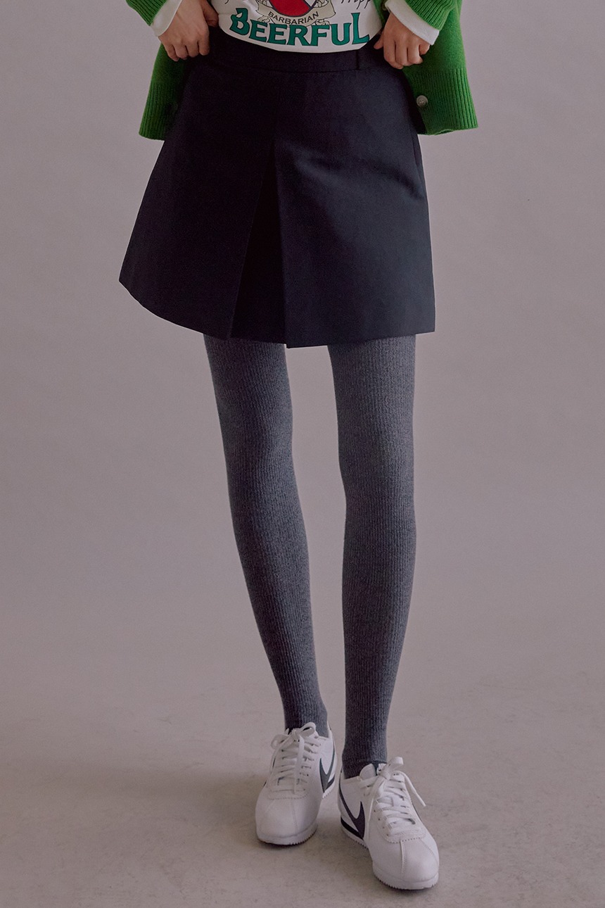 MAILI A-line skirt (Black)