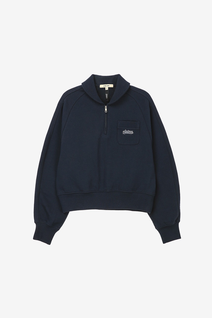 TANTALUS Half-zip sweatshirt (Navy)