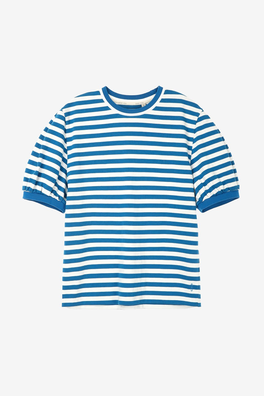 [6/22 예약배송]LAHAINA Stripe T-shirt (Blue)