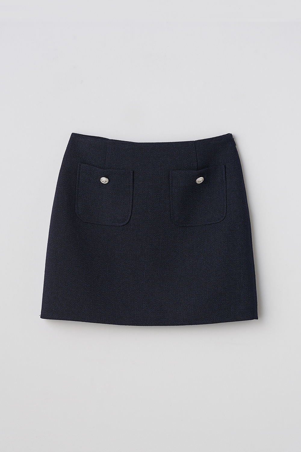 Pocket Tweed Skirt_NV