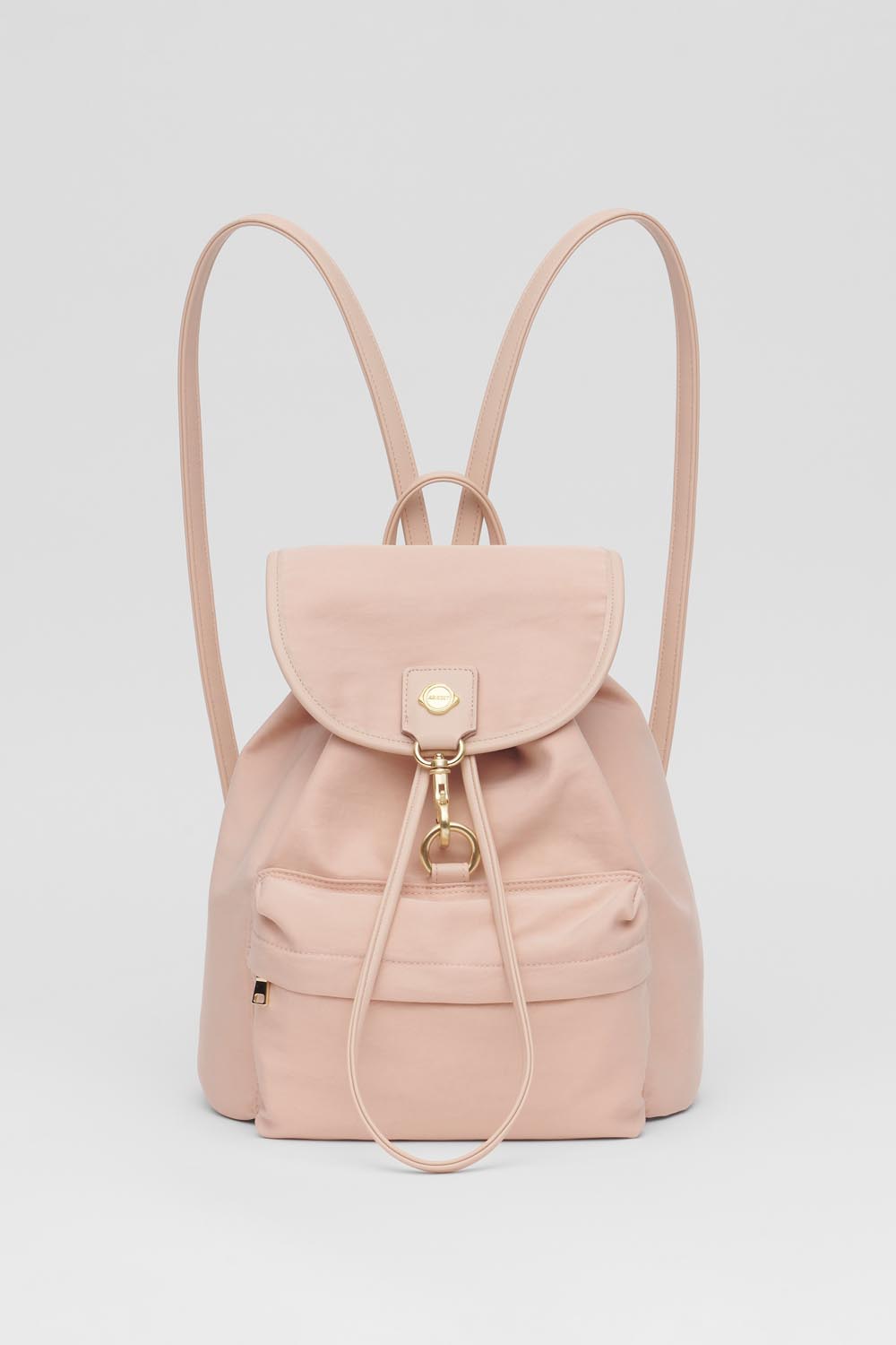 H Hailey Nylon Backpack_Pale Pink