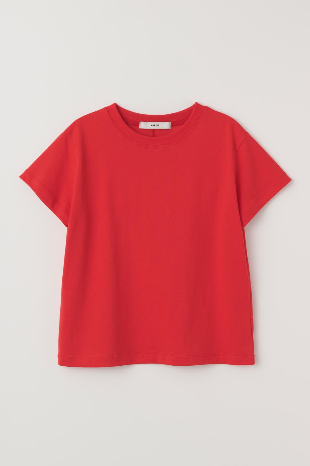 H Daily Basic Half Tshirt_Red